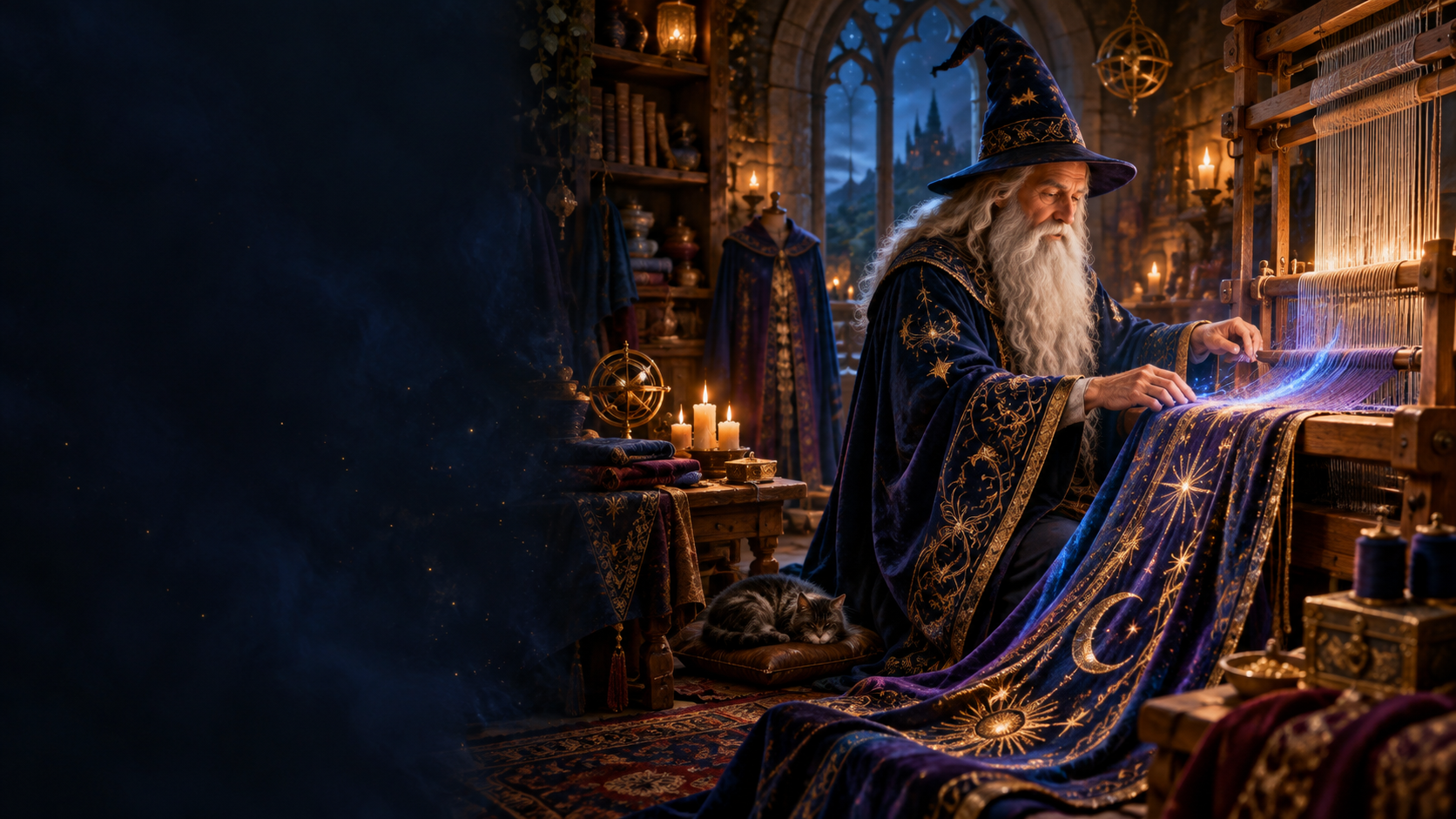 Merlin representing the Clothing portal