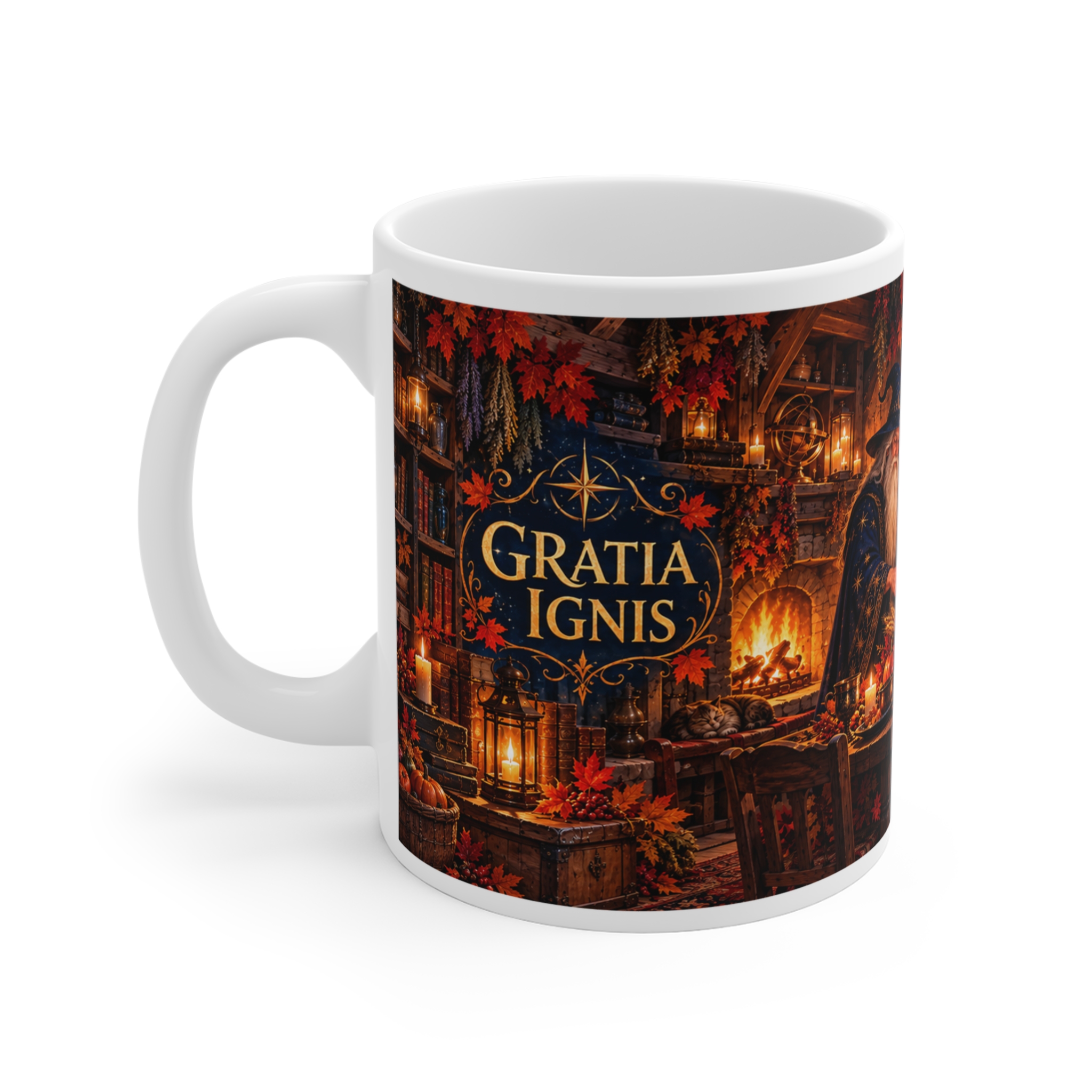 The Wizard's Harvest Thanks Mug - Image 2