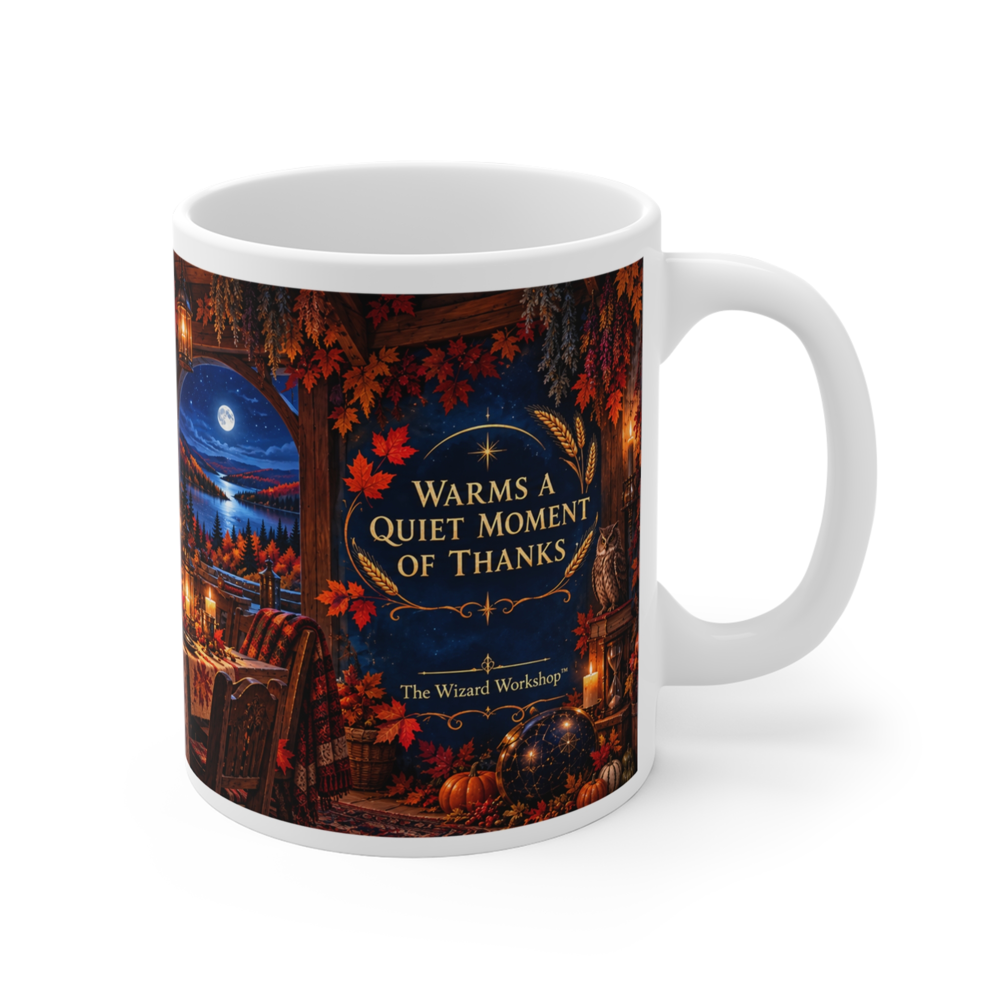 The Wizard's Harvest Thanks Mug - Image 3