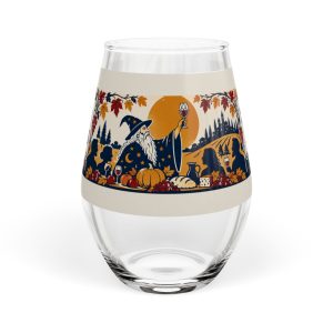 The Wizard's Table of Thanks Glass