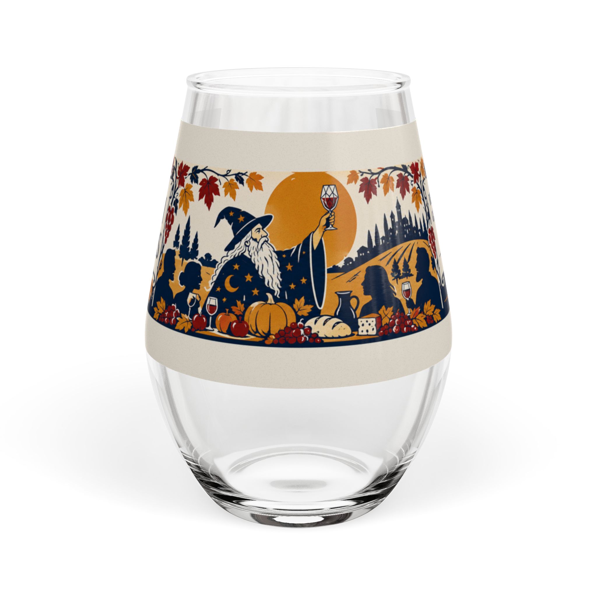 The Wizard’s Table of Thanks Glass