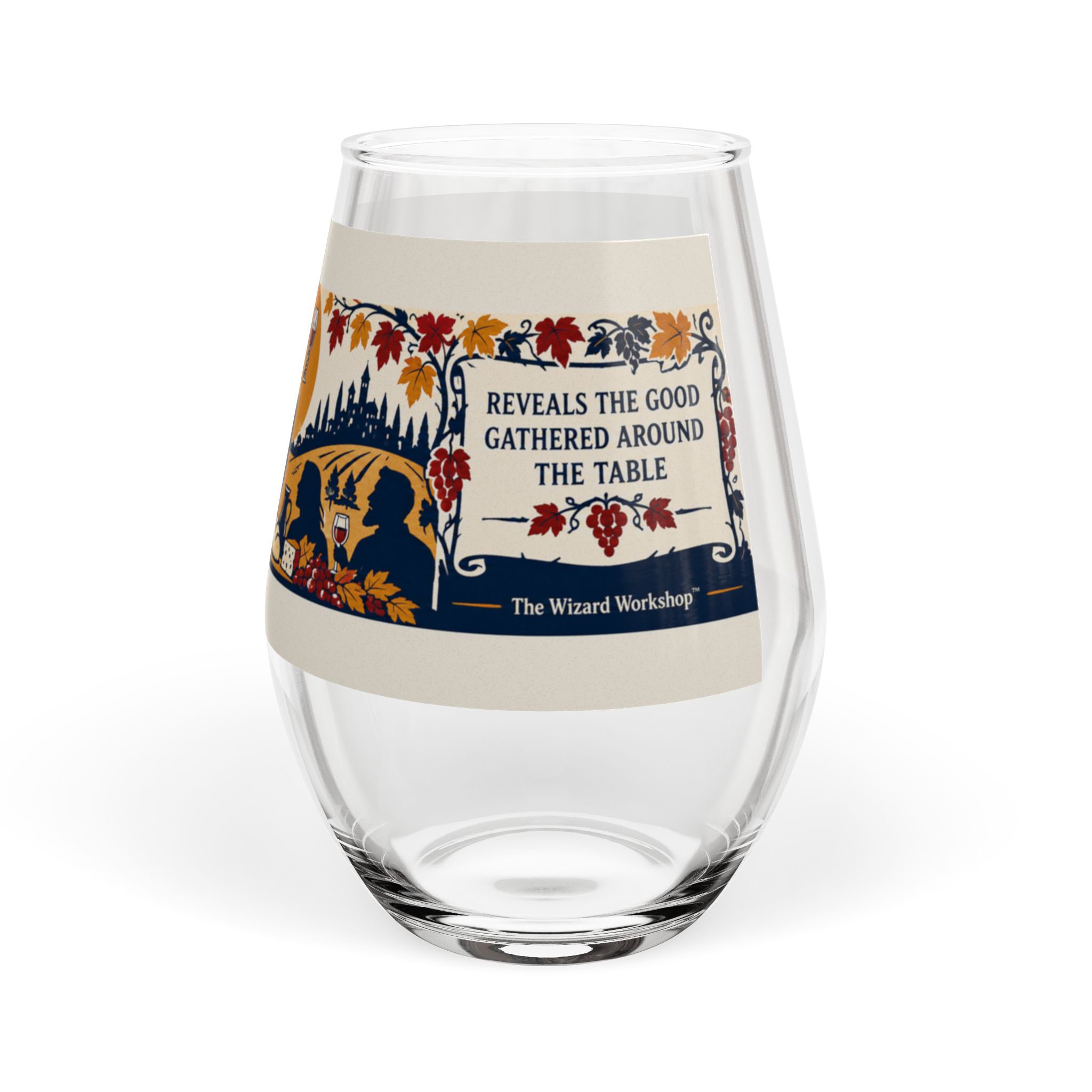 The Wizard's Table of Thanks Glass - Image 4