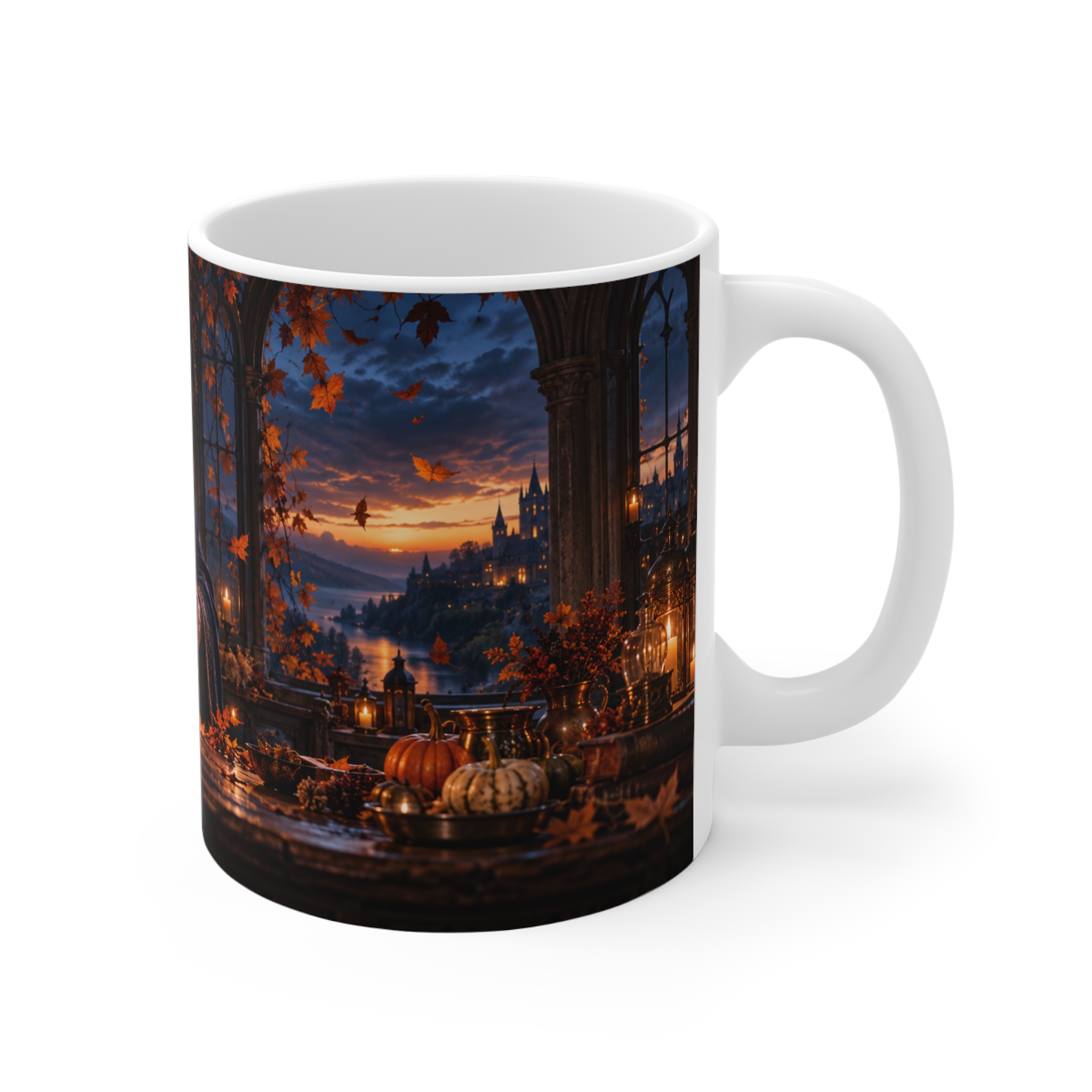 The Wizard's Lantern of Night Mug - Image 3