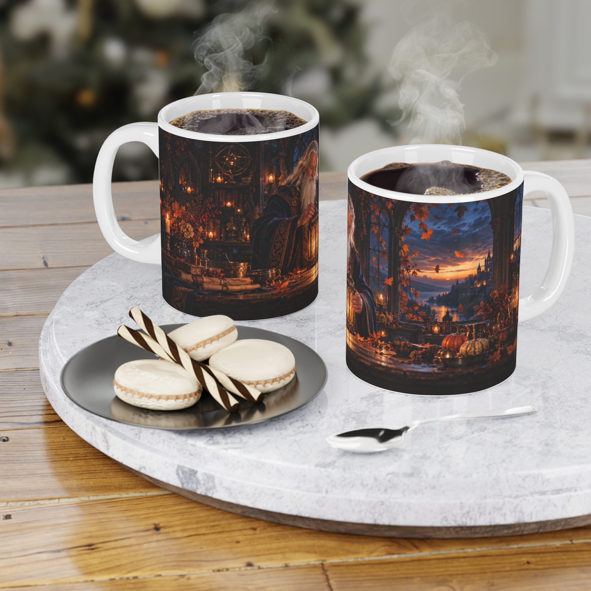 The Wizard's Lantern of Night Mug - Image 4