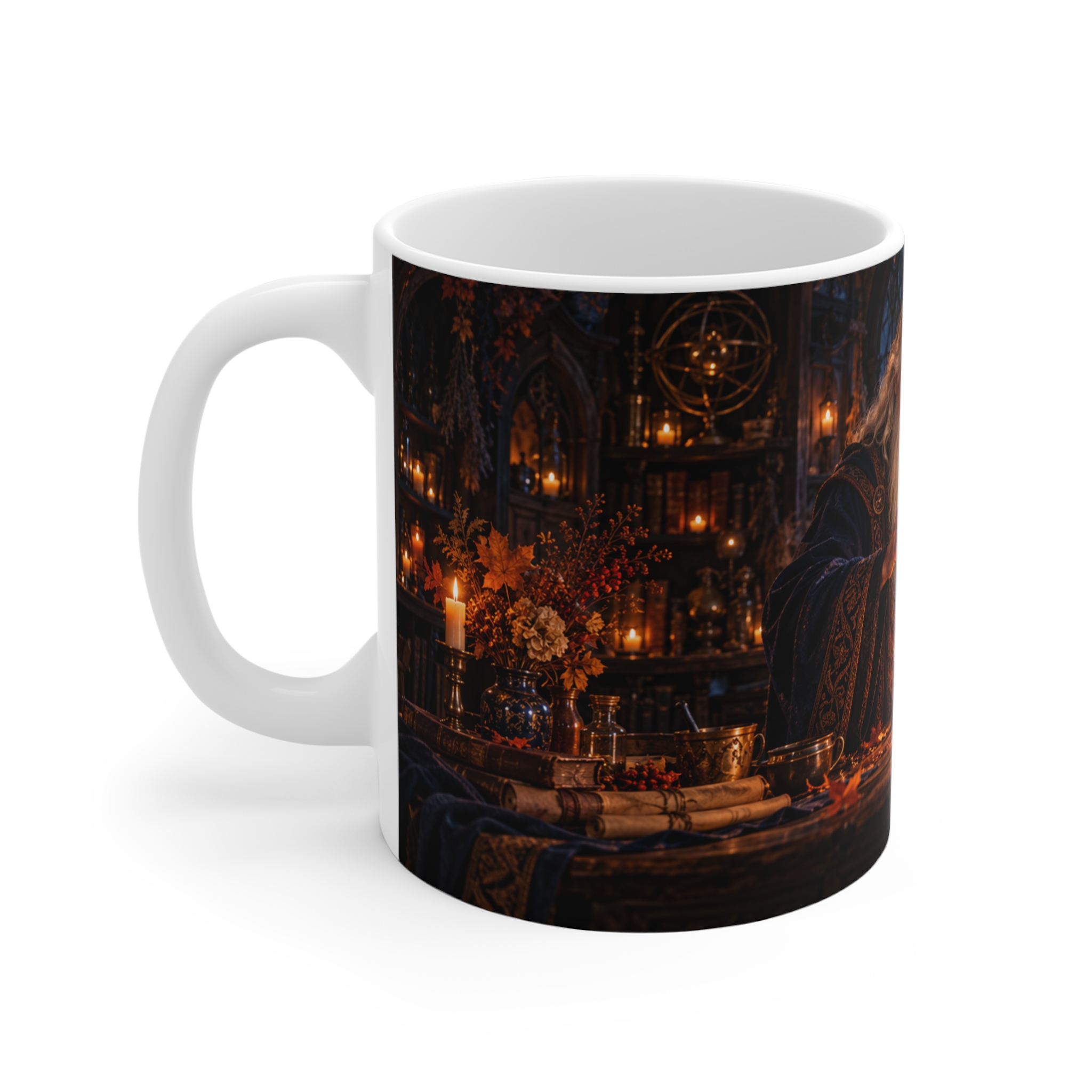 The Wizard's Lantern of Night Mug - Image 2