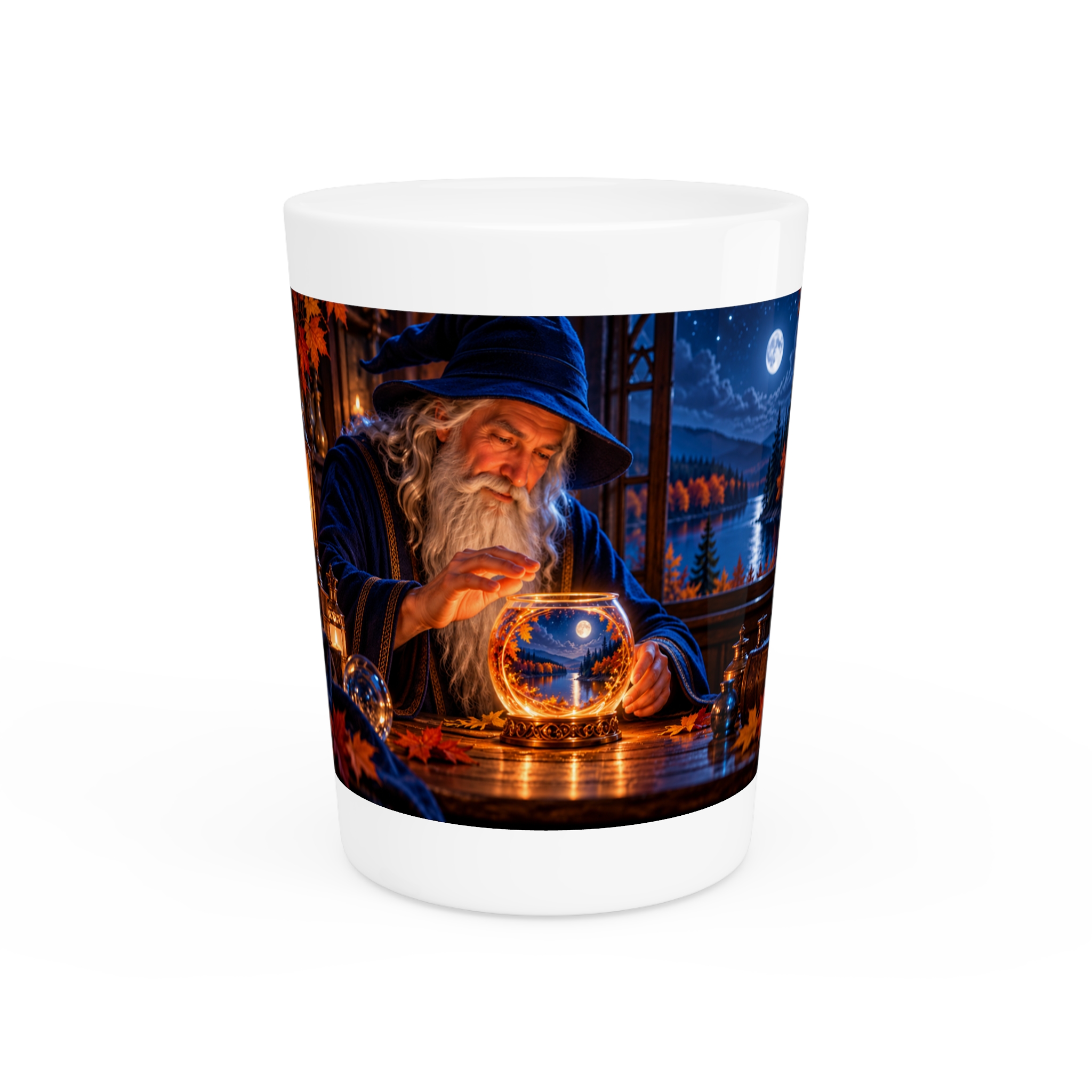 The Wizard’s Watchful Shot Glass